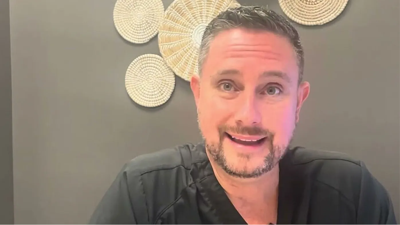 Dr. Mark Dill discussing full-mouth dental implants