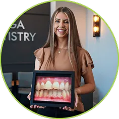 Courtney, cosmetic dentistry patient at Nooga Dentistry