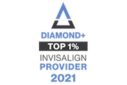 Diamond+ Top 1% Invisalign Provider 2021