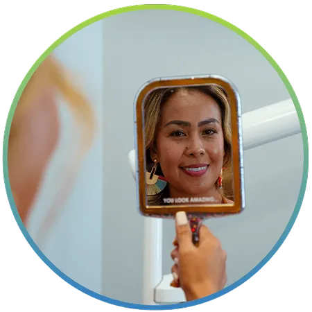 Invisalign patient smiling with confidence